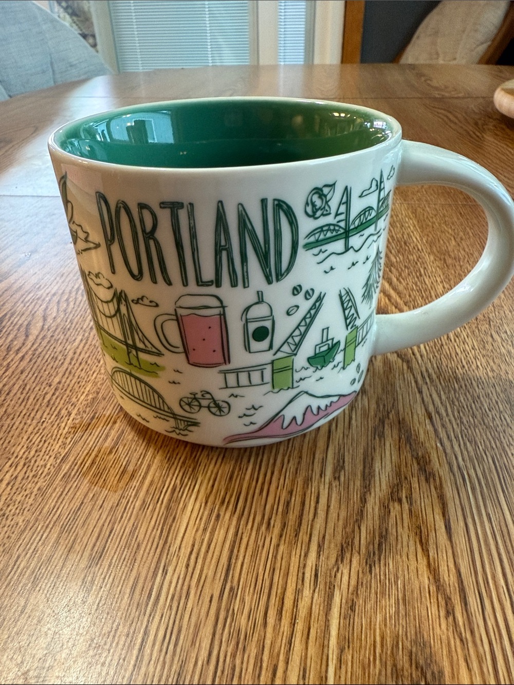 Starbucks Portland Ceramic Mug - Been There Series